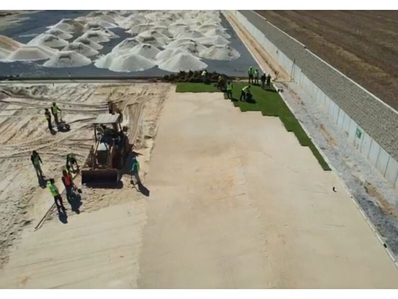 Instalacion pasto Cancún