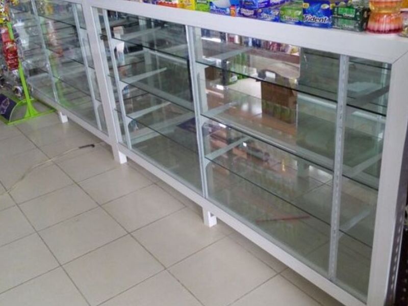 Vitrina Comercial Estructura Aluminio Lerma