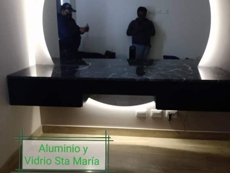 Espejo circular baño Puebla