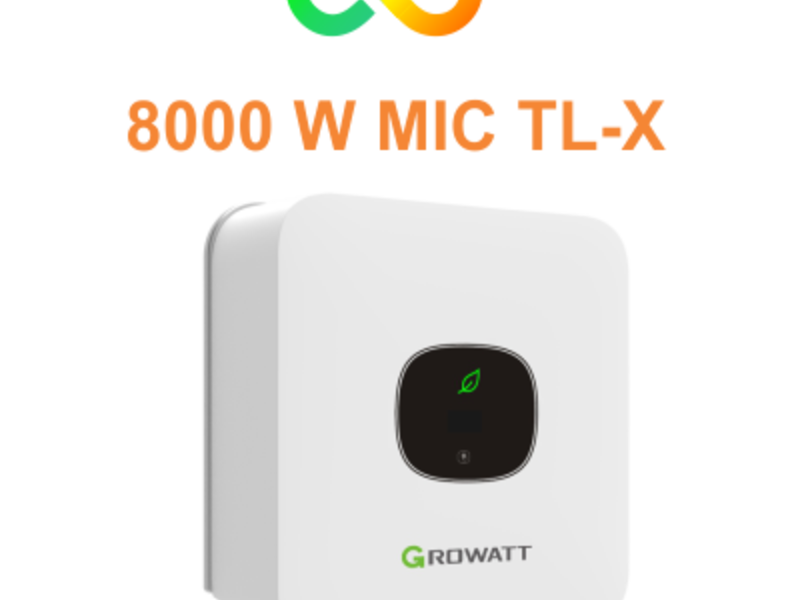 Growatt inversor MIC 8000 TL-X México