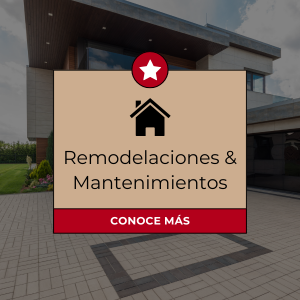 Remodelaciones & Mantenimientos