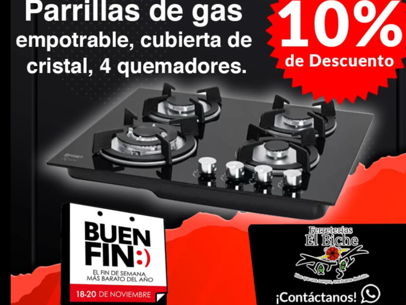 Parrilla gas Oaxaca