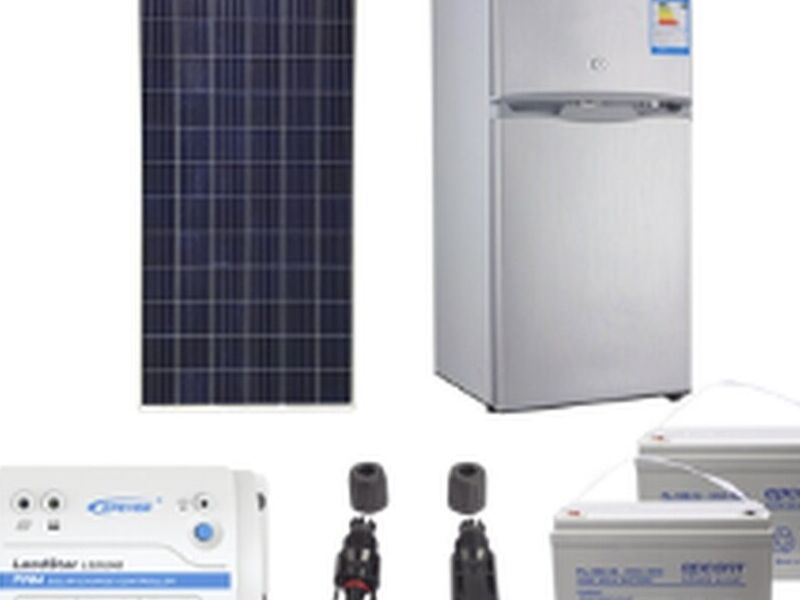 Kit energía solar refrigerador 105 L México
