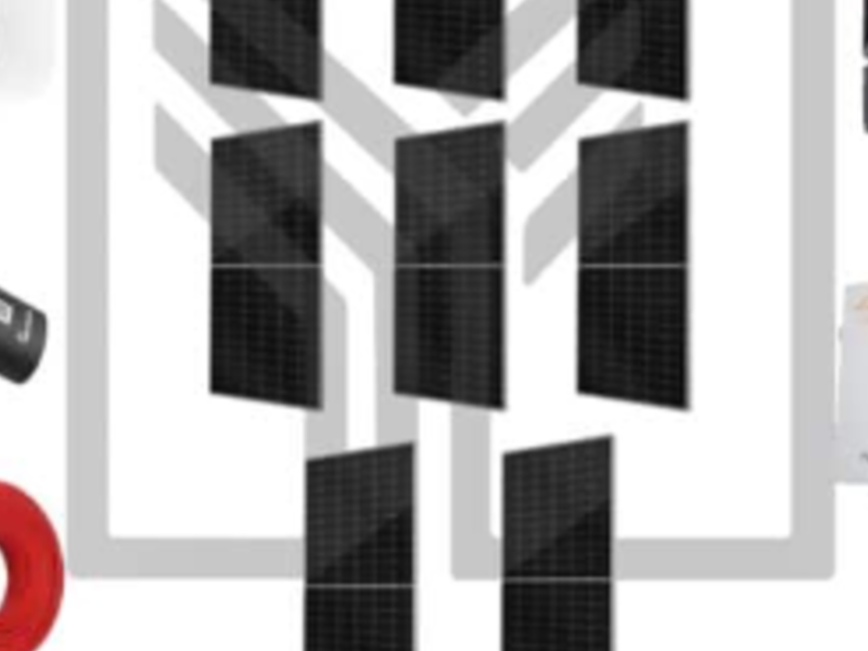 KIT DE GENERACIÓN ELÉCTRICA 8 PANELES MÉXICO
