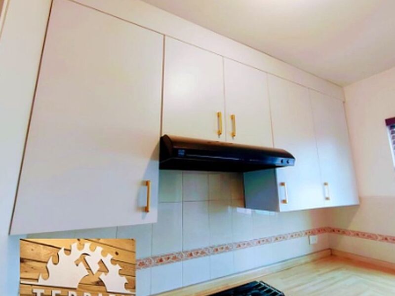 Cocina melamina blanco Zaragoza