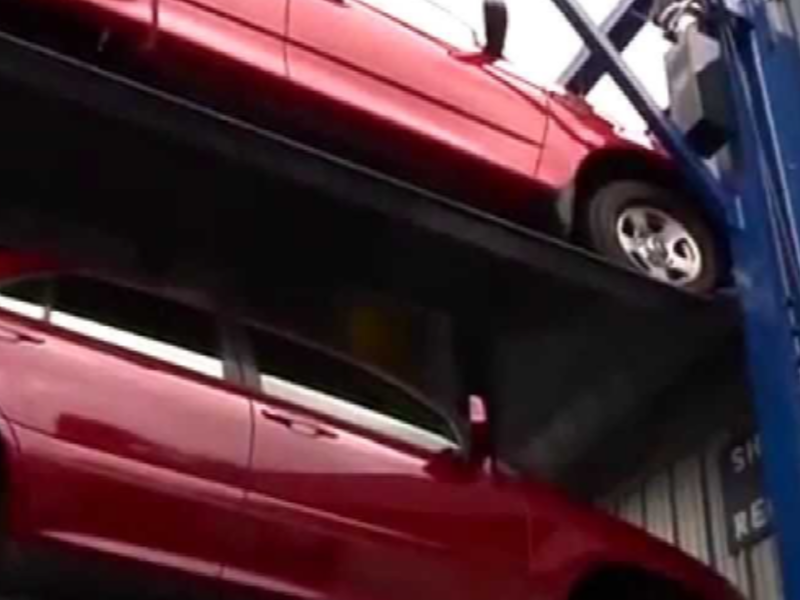 Elevador triple foso México
