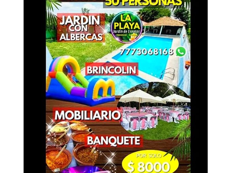 Servicio de alquiler alberca Veracruz