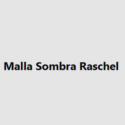 Malla Sombra Raschel