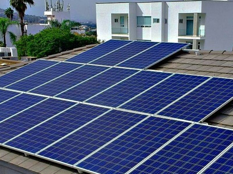 Panel solar casa Monterrey