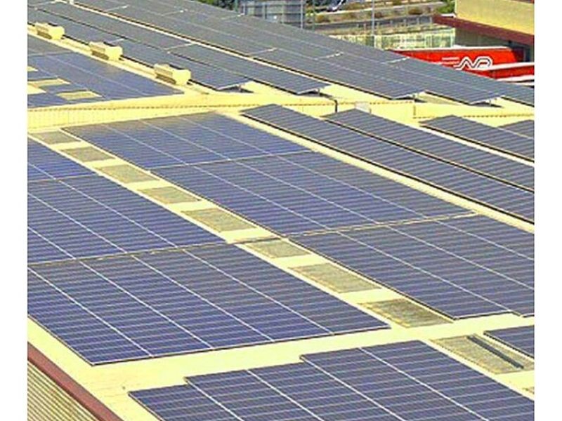 Panel solar empresarial Monterrey