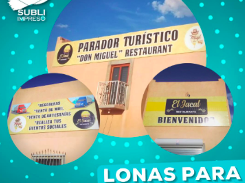 Lonas Personalizadas México