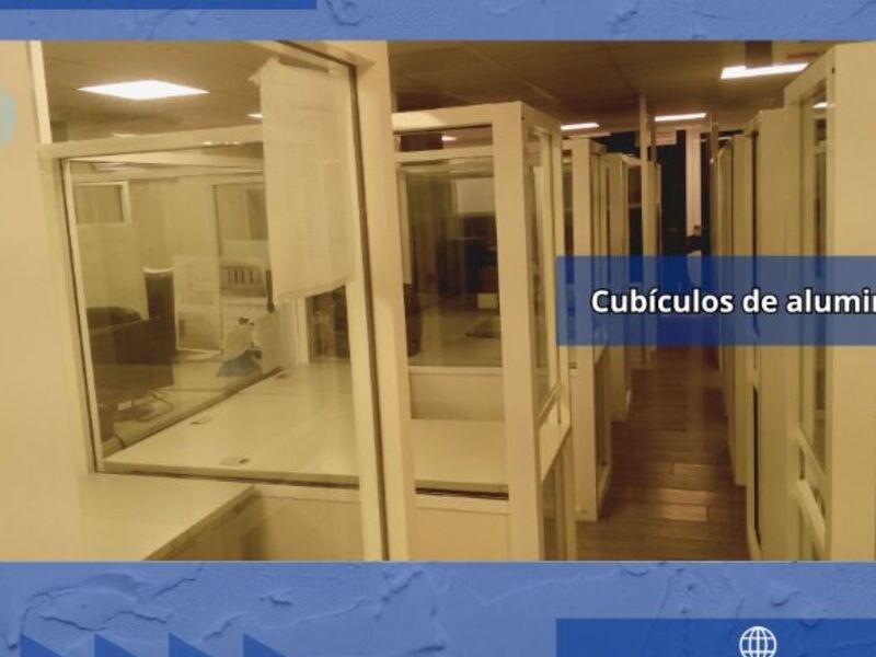 Cubículos de aluminio México