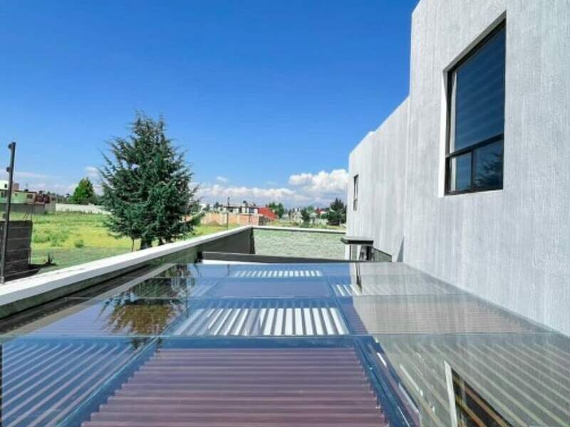 Pergolado con perfil estructural PTR Metepec