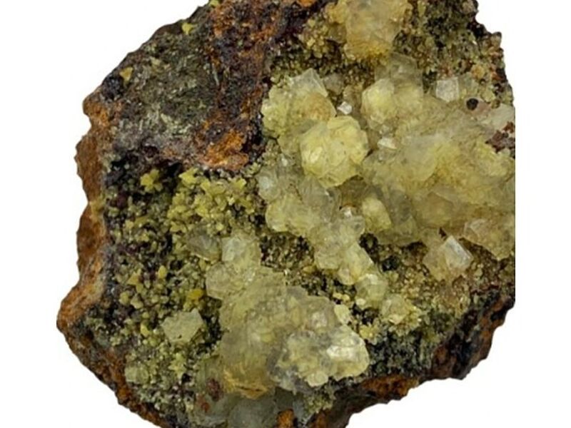 Calcita mimetita México