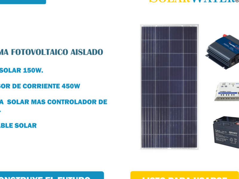 SISTEMA FOTOVOLTAICO AISLADO MÉXICO