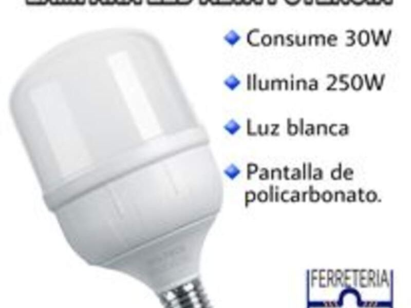 Lámpara LED Alta Potencia México