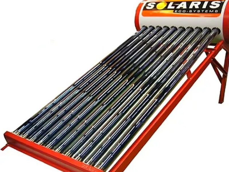 Calentador solar de 12 tubos México