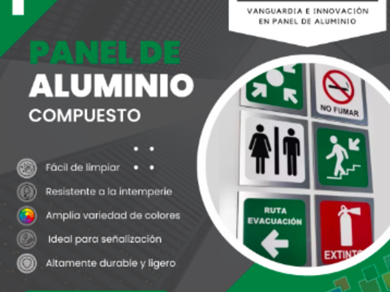 Panel ACM señalización México