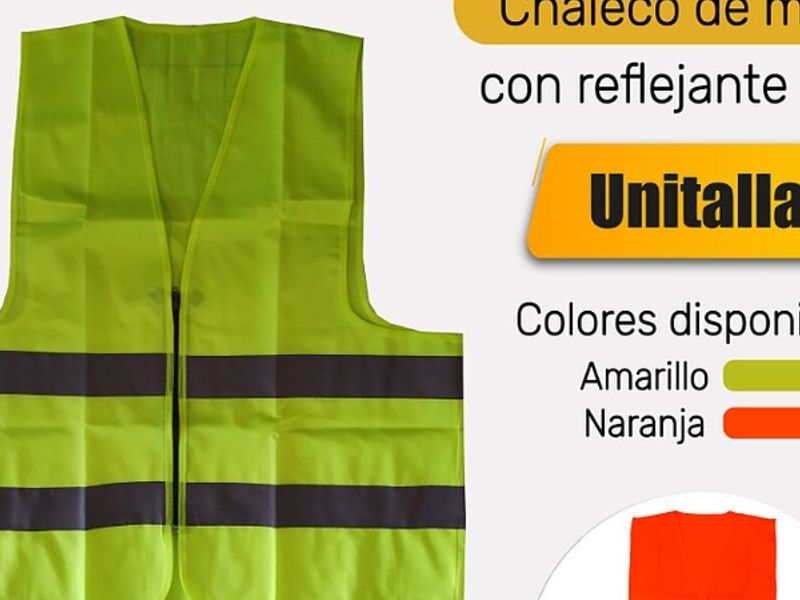 Chaleco malla CDMX