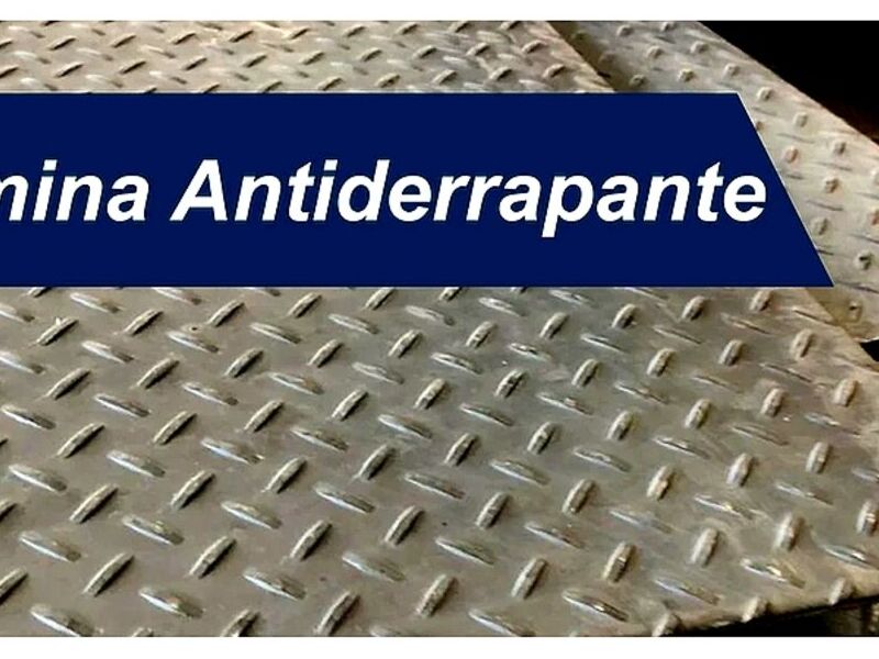 Lamina Acero Antiderrapante México