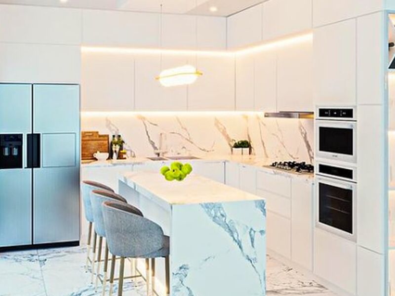 Cubierta cocina luces led México