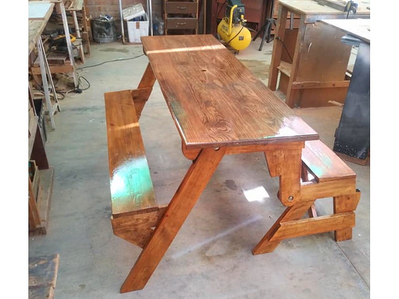 Mesa-banca convertible para picnic Chaleco México