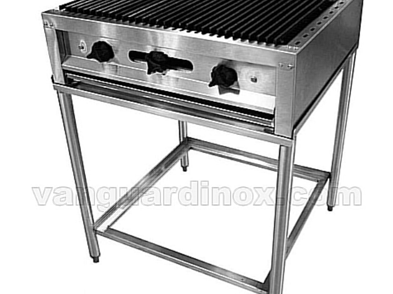 Asador piedra volcánica México