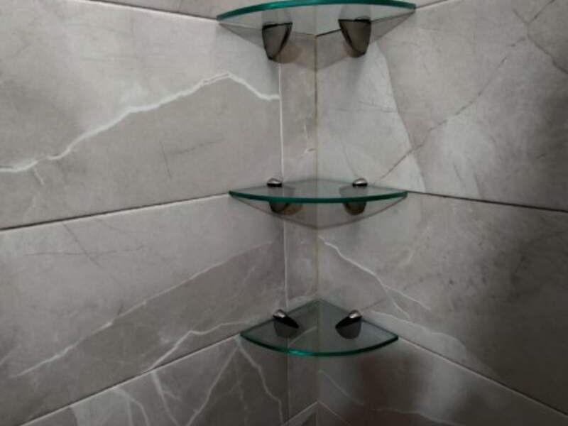 Esquineros para baño vidrio Texcoco