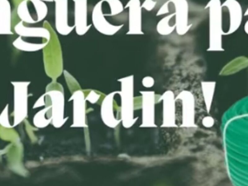 Tubo para jardinería Comer. PAREDES méxico 