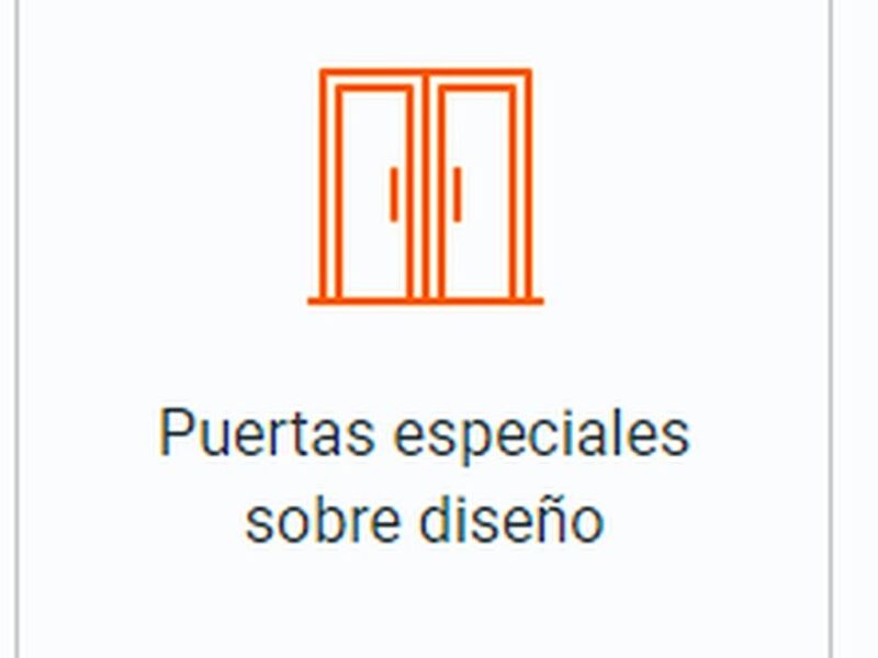Puertas especiales sobre diseño