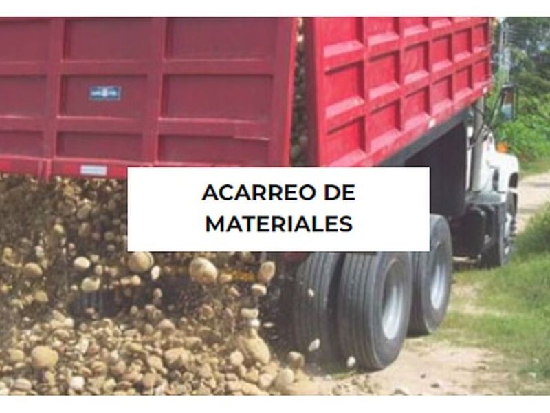 Servicio Acarreo materiales Morelia