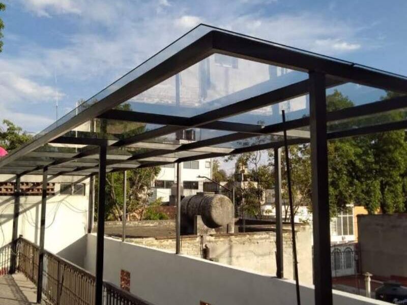 Cubiertas de cristal templado Cuauhtémoc