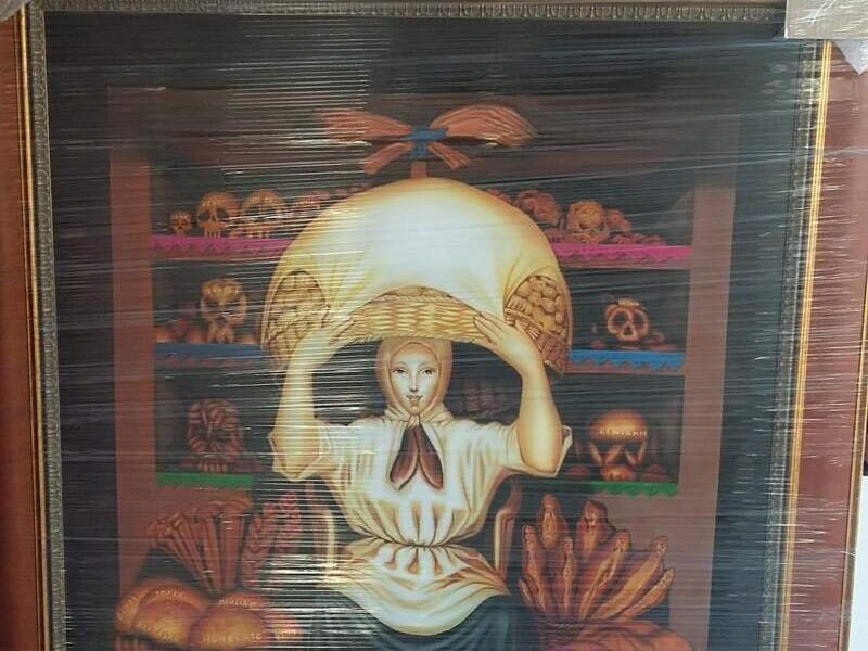 Cuadro Decorativo Artesana Querétaro 