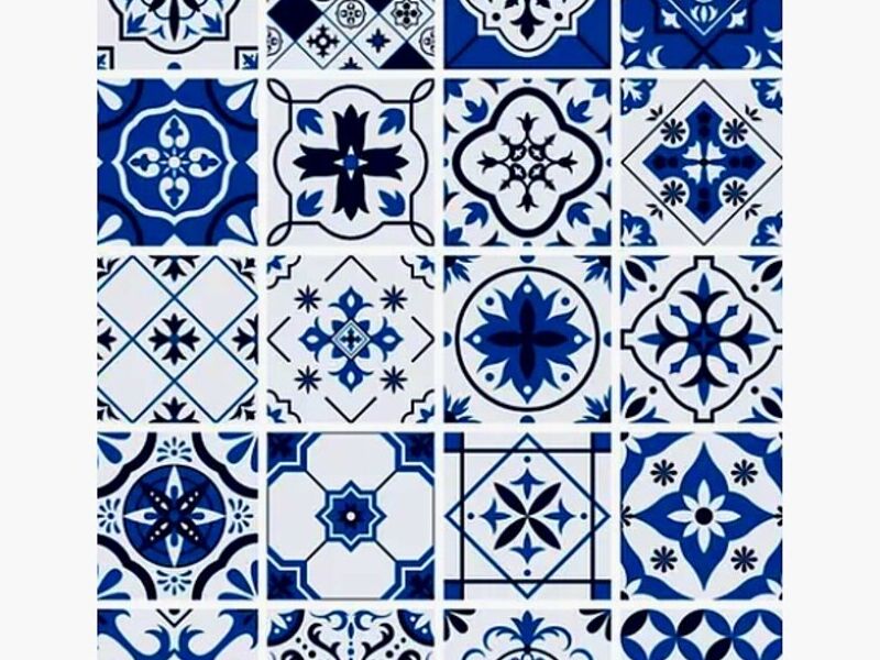 Azulejo azul Mexico