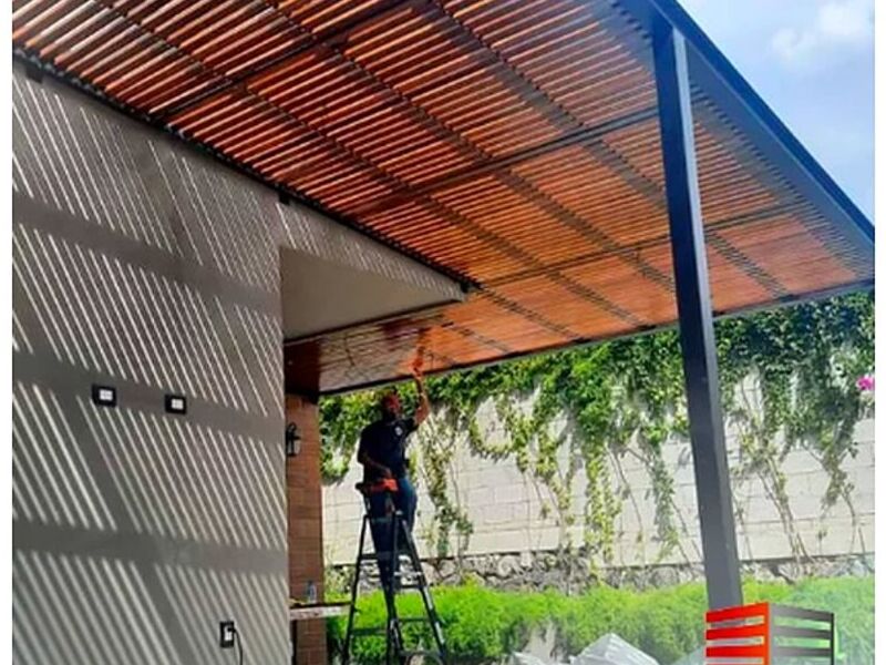 Pergolas Madera Mexico