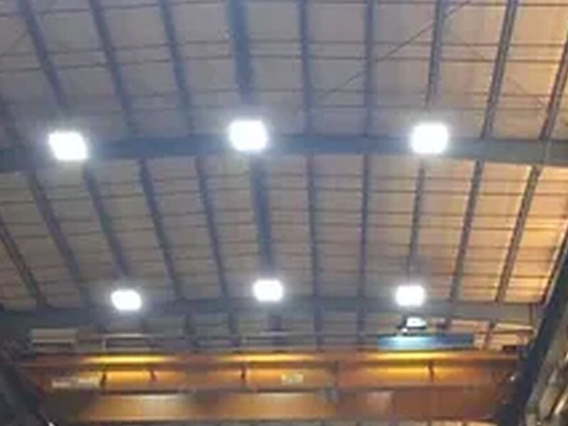Sistema iluminación industrial México