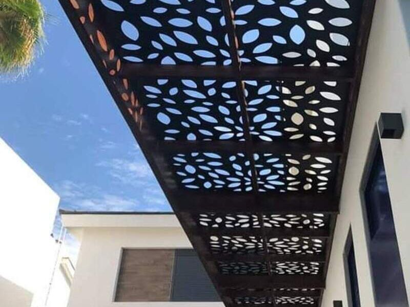 Celosía Metálica pergola