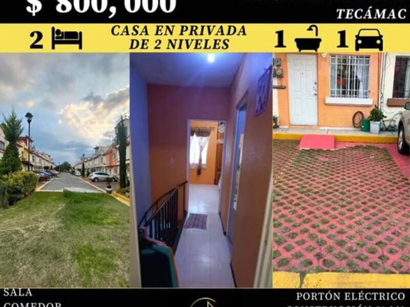 Venta casa Tecamac