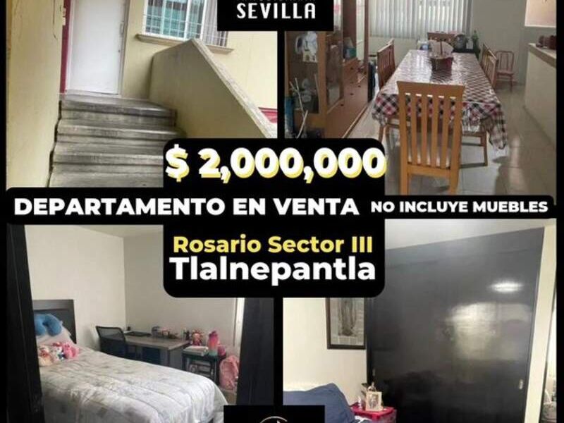 Venta departamento Coacalco