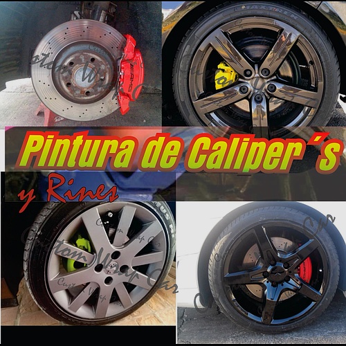Pintura de Rines y Calipers Puebla