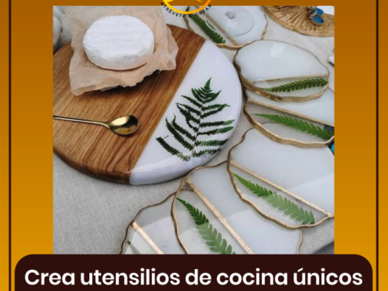 Curso Utensilios Cocina Resina Epóxica México