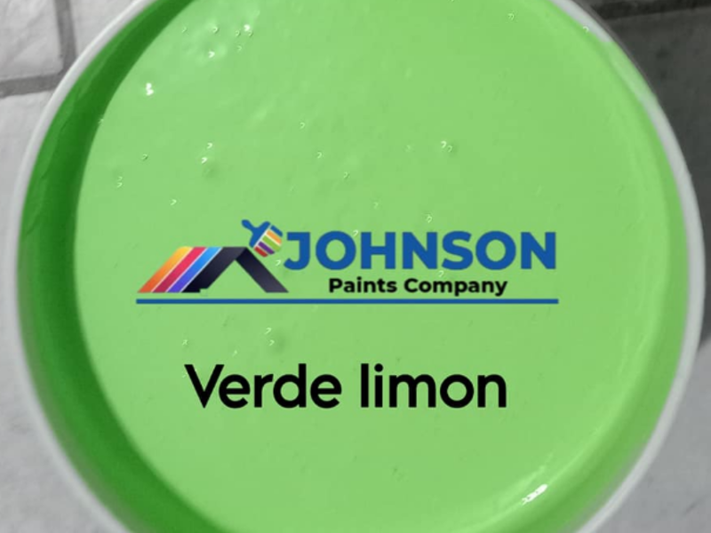 Pintura  Interior Johnson Verde Limón Pozo