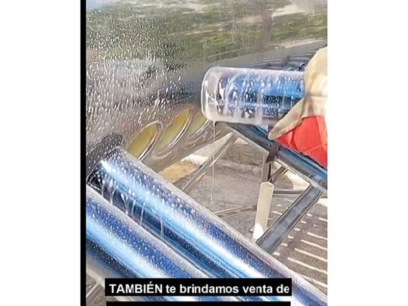 Mantenimiento calentador solar México