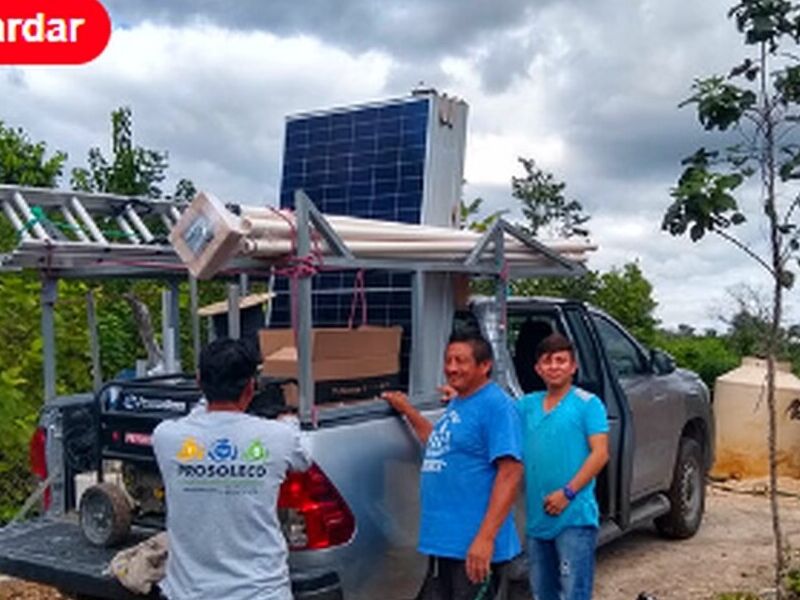 Bomba solar agua México