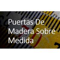 Puertas De Madera Sobre Medida