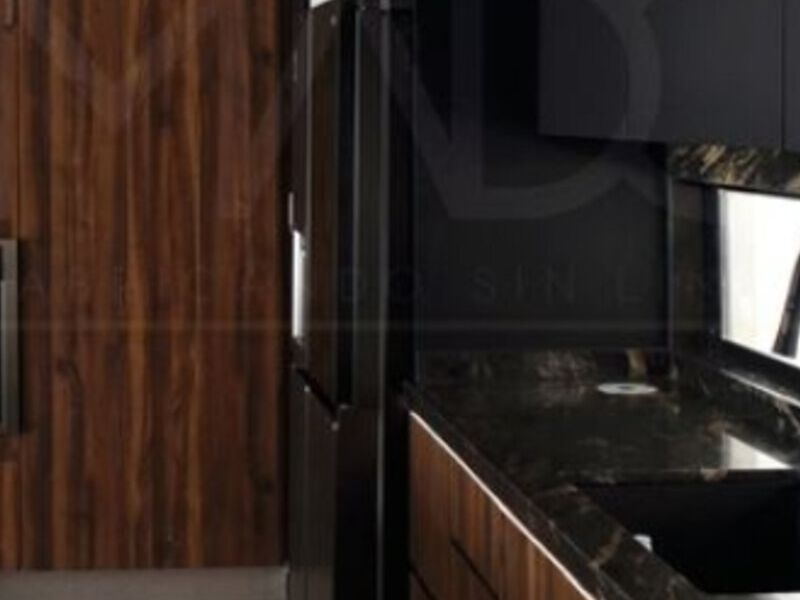 Cocina marrón moderna México