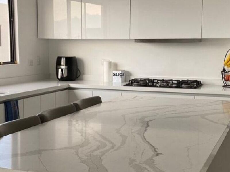 Cocina cuarzo cebra México