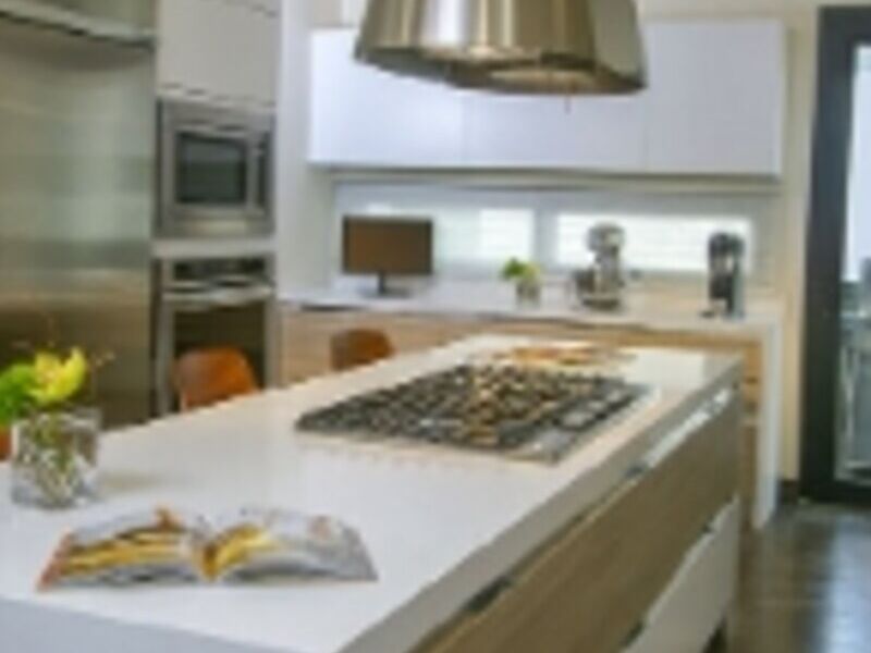 Cocina elegante beige México