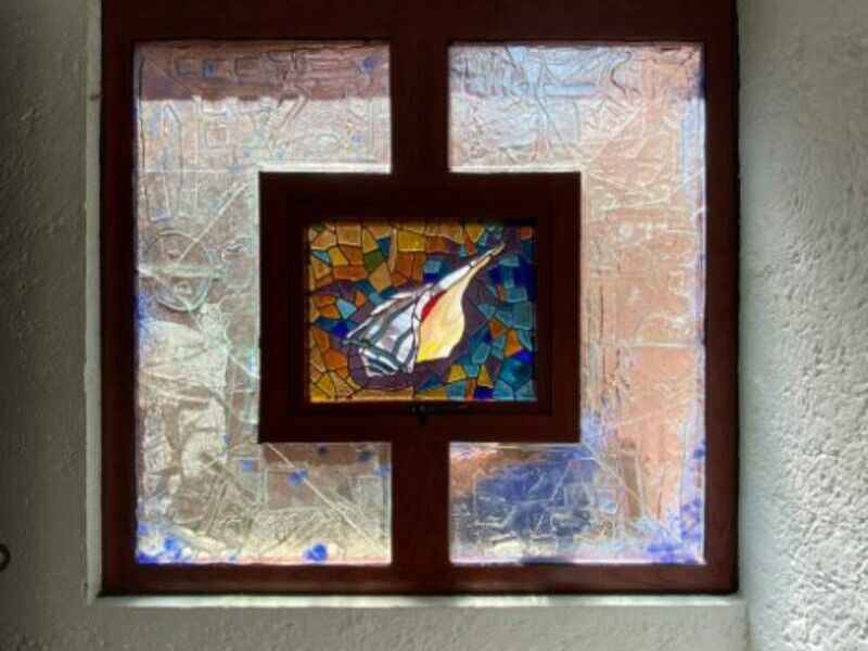 Ventana fija y proyección Chalco