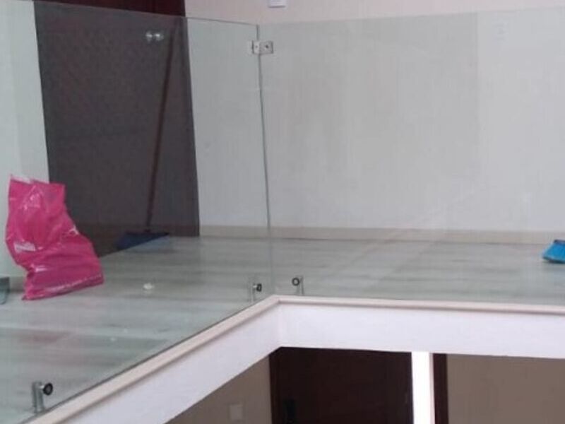 Barandal cristal templado México